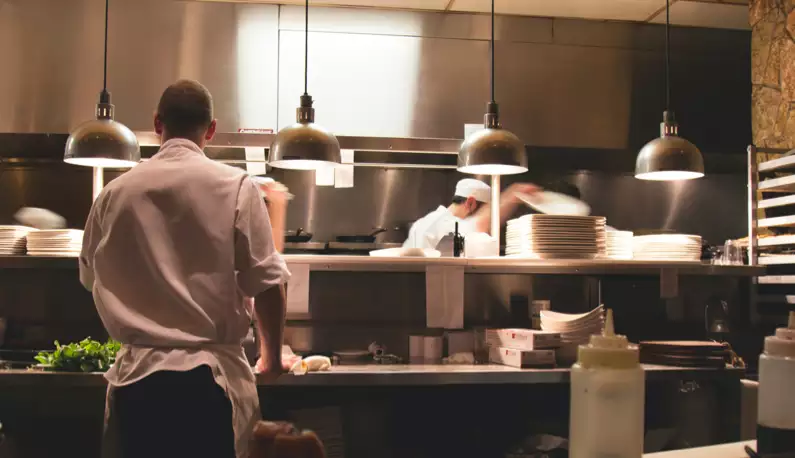 Aged care kitchen